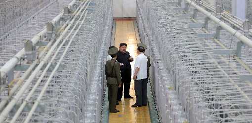 Photos likely show undeclared North Korea uranium enrichment site, analysts say