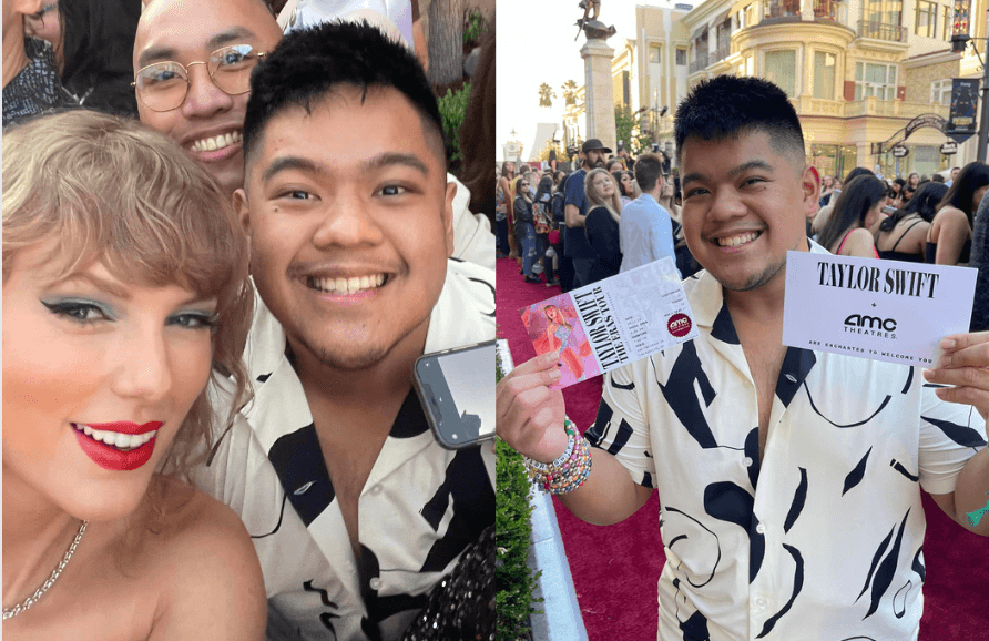 Pinoy Swiftie meets Taylor Swift in California