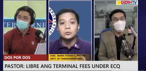 PITX waives terminal fees for public transport this CoVid19 pandemic