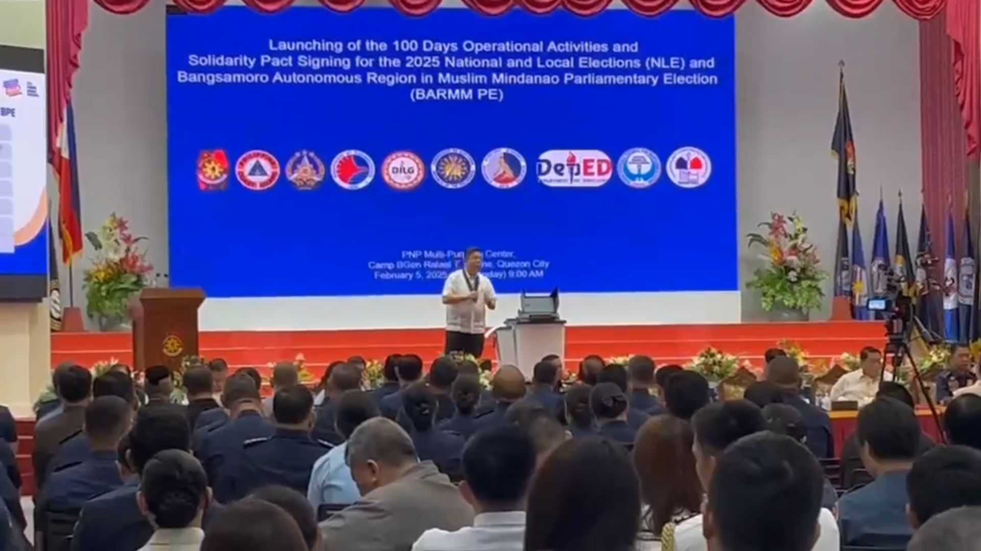 PNP, AFP, COMELEC sign ‘solidarity pact’ 100 days before elections