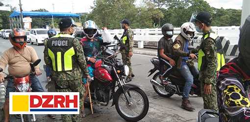 PNP calls for added patience from motorists as it implements strict border checkpoints