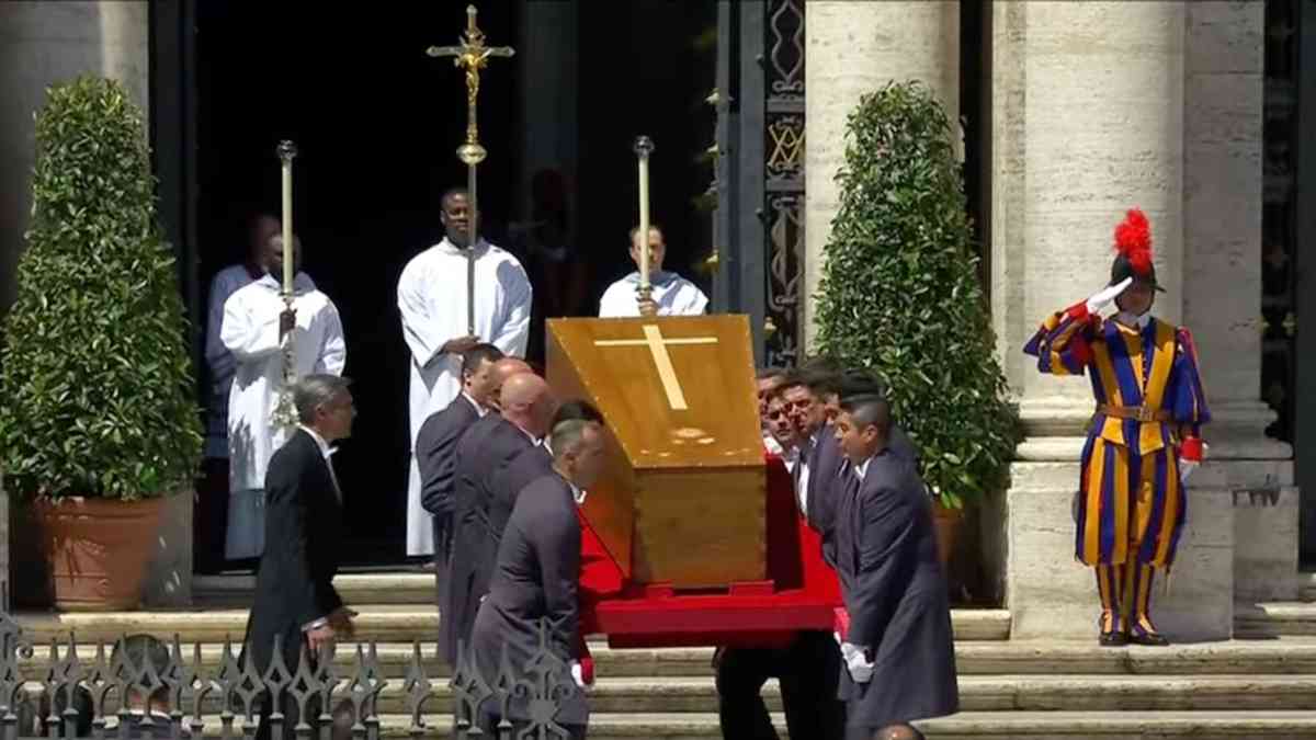 Pope Francis laid to rest at the Papal Basilica of Saint Mary Major