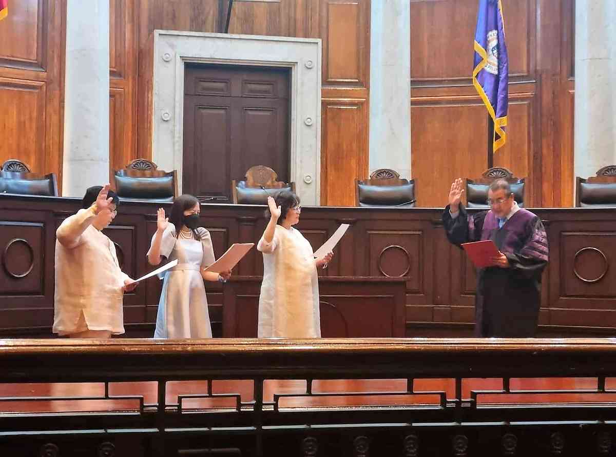 Prez Marcos appoints three associate justices