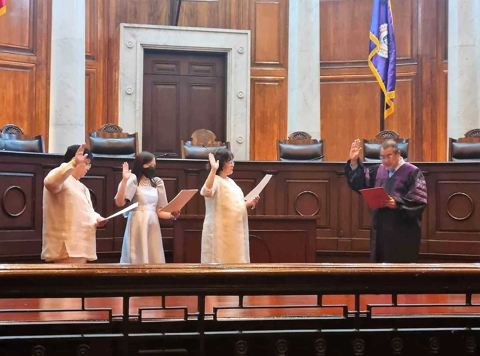 Prez Marcos appoints three associate justices