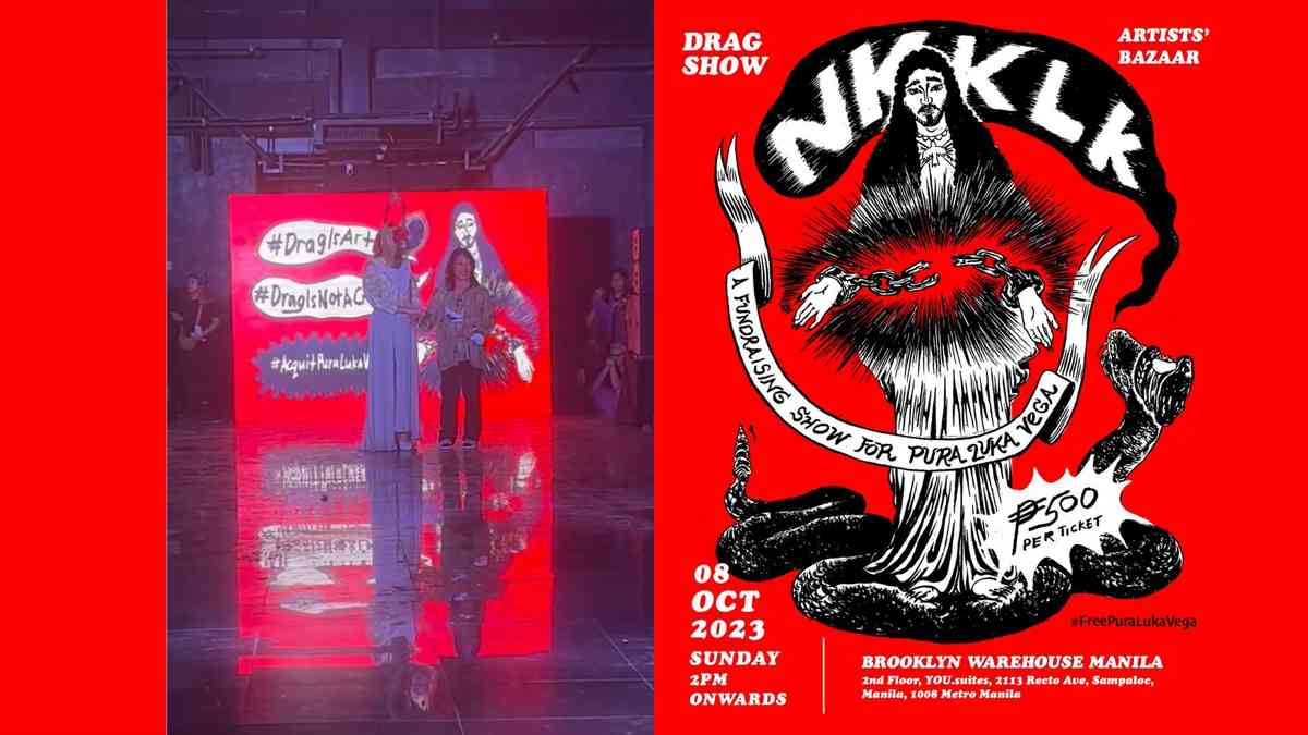 Drag artist Pura Luka Vega, mother perform ‘The Prayer’ following release on bail