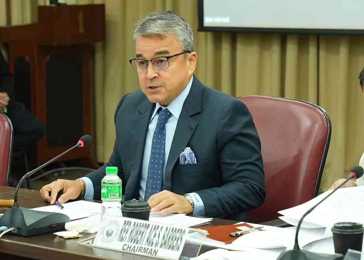 Rep. Robert Ace Barbers questions why Chinese national Willie Ong has 320 land titles