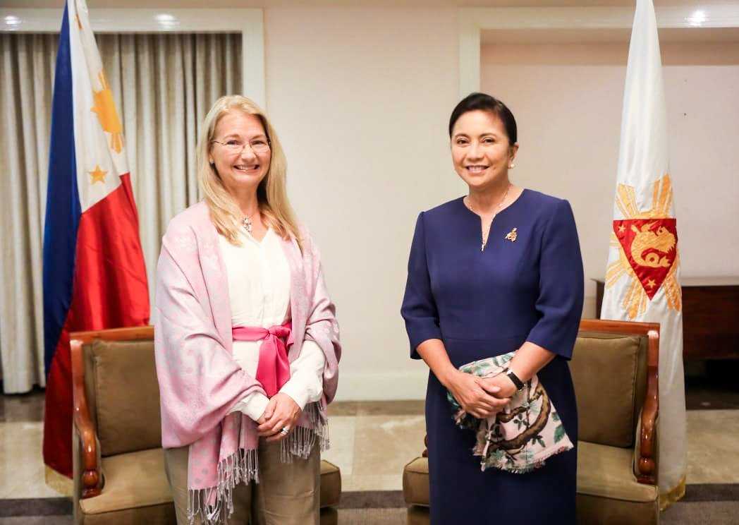 Robredo thanks Swedish envoy for supporting OVP
