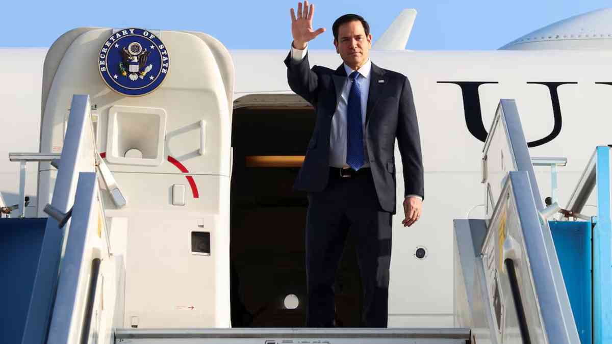 Rubio arrives in Saudi Arabia before Russia talks to end Ukraine war