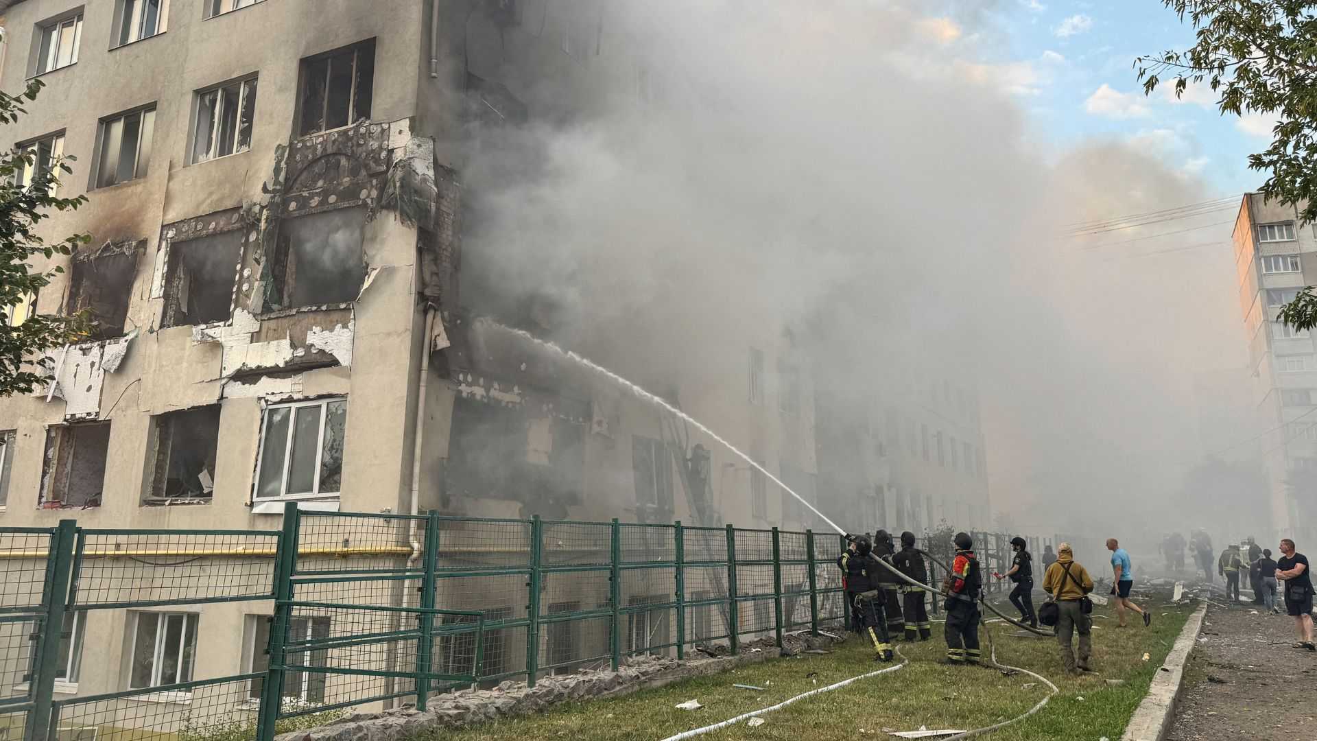 Russia strikes on Kharkiv kill three, injure 17, Ukraine says