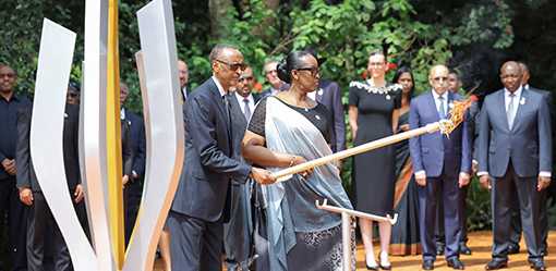 Rwanda's president leads genocide commemoration 30 years on