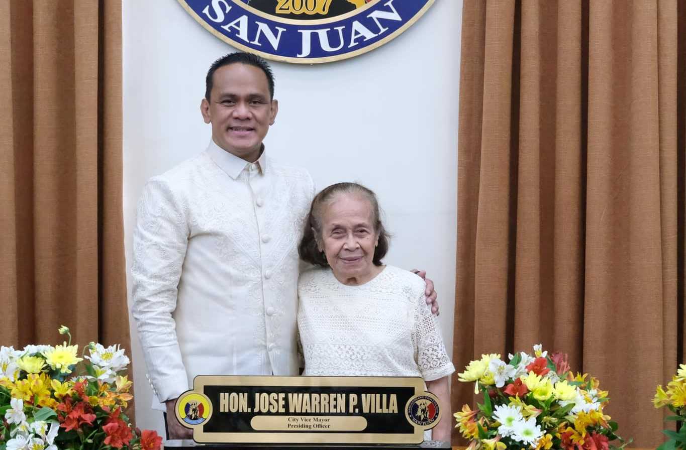 Zamora declares week-long mourning in San Juan City for Vice Mayor Villa