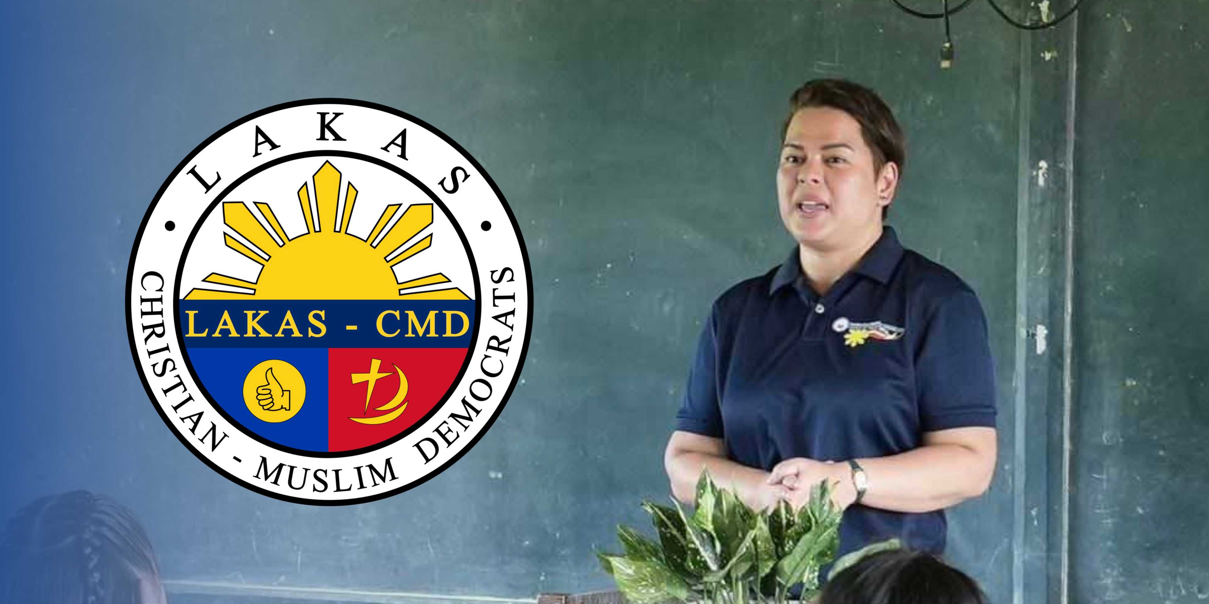 VP Sara Duterte resigns from Lakas-CMD party