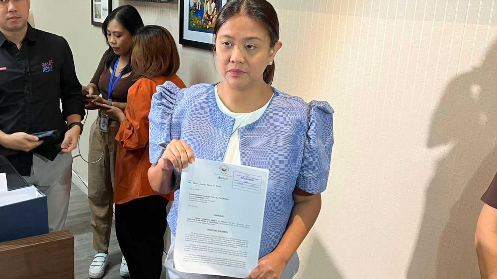 Sen. Nancy Binay files ethics complaint against Sen Alan Peter Cayetano