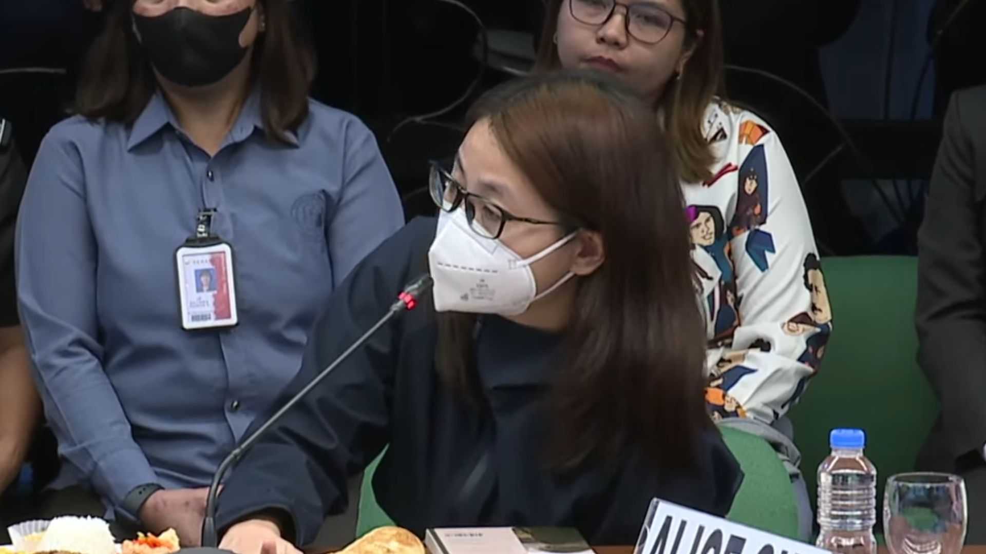 Senate panel holds executive session, Alice Guo maintains that she is a 'victim'