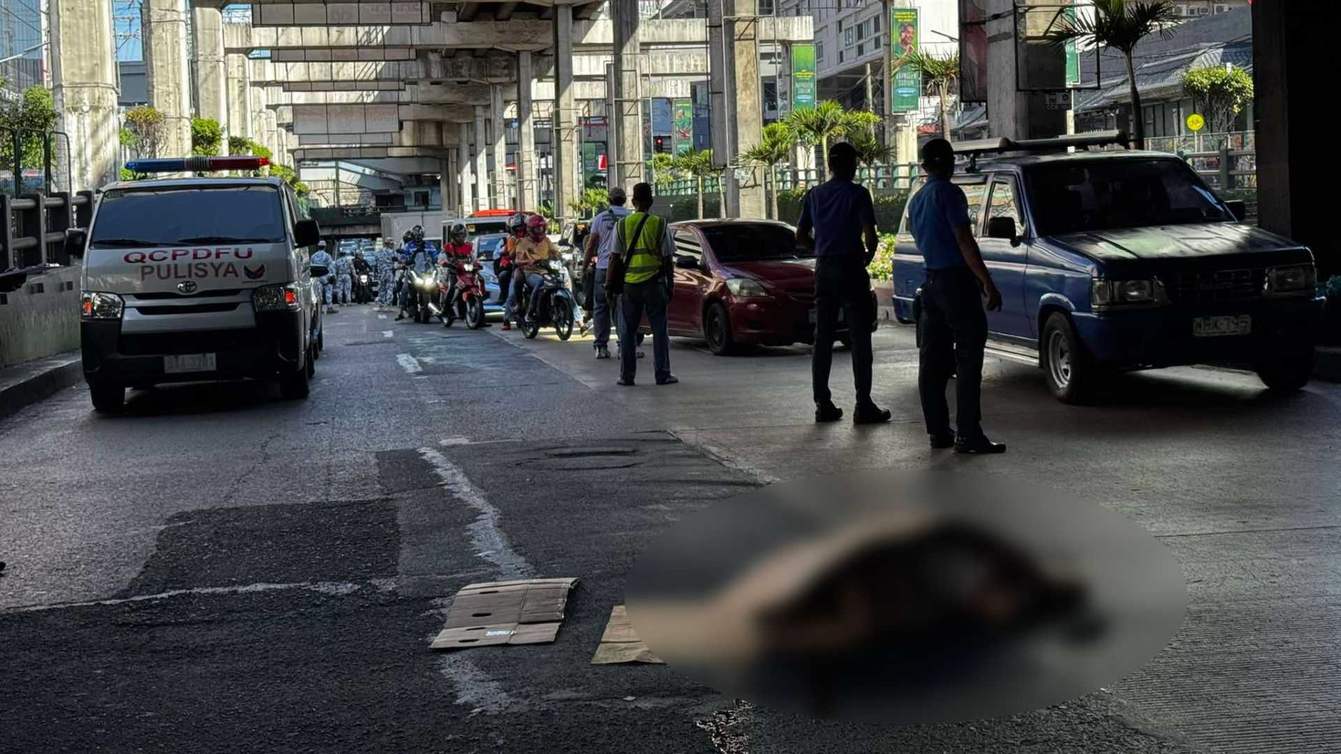 Senior citizen dies after falling over a footbridge in Quezon City