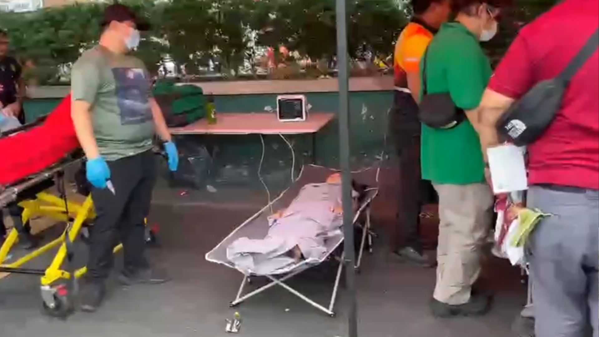 Several devotees faint as Traslacion passes through Finance Road