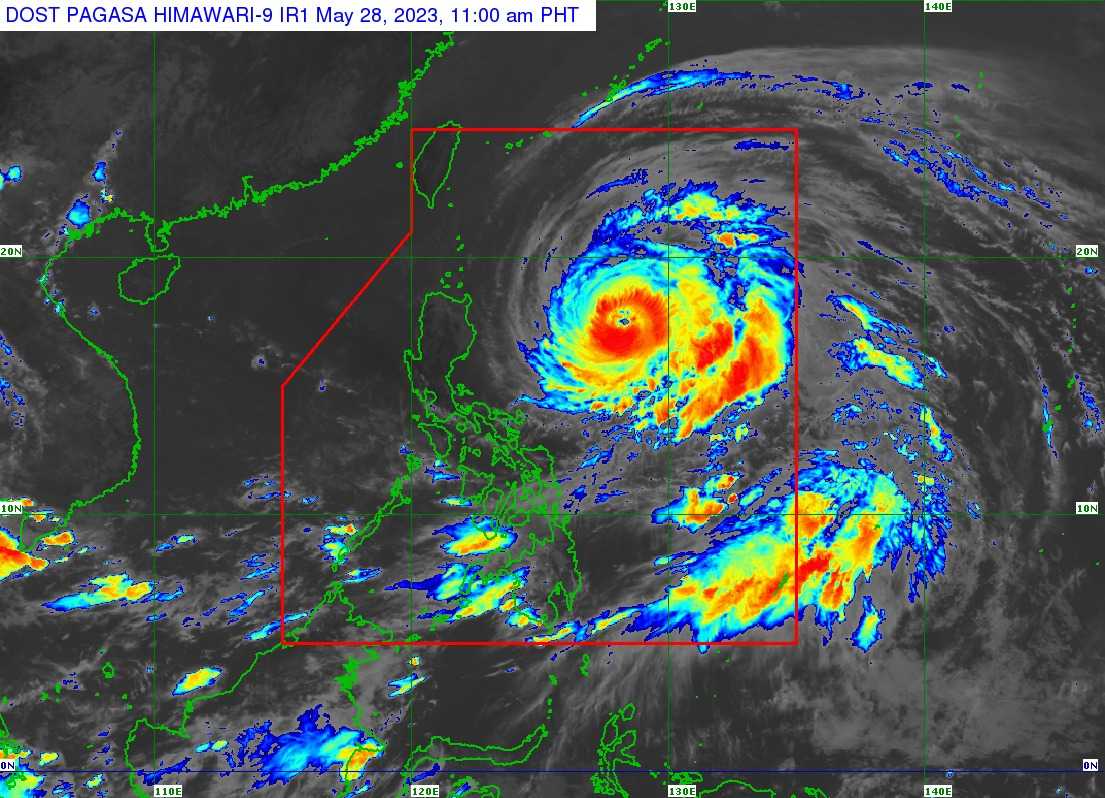 12 areas under Signal No. 1 as Betty moves in Northern Luzon