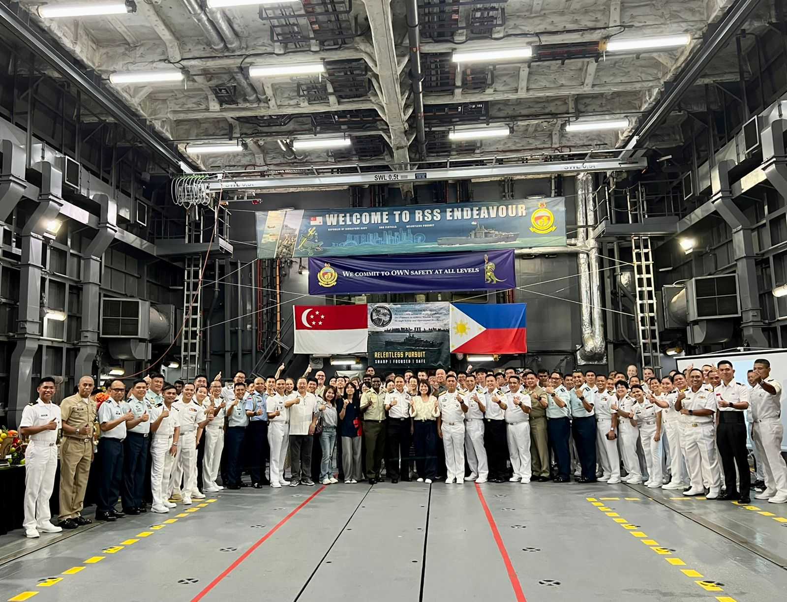Singapore Navy ship makes goodwill visit to PH; reaffirms strong bilateral relations