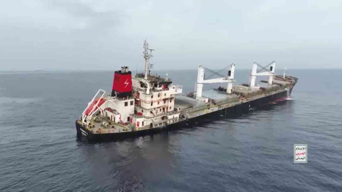 Six crew rescued, 15 missing after Houthis sink latest Greek ship in Red Sea