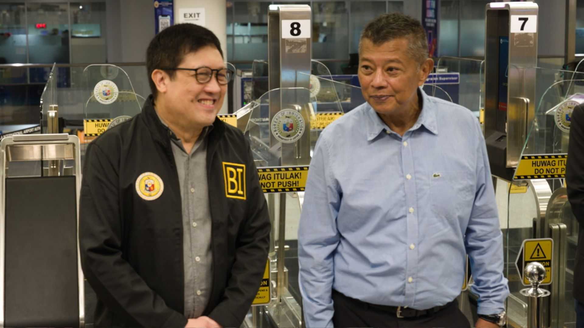 SOJ Remulla, BI Commissioner Viado conduct joint inspection of NAIA e-gates