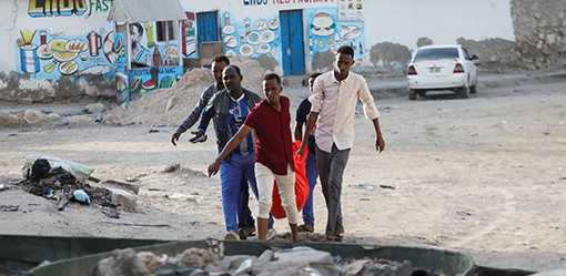 Somalia beach attack kills 37 civilians, minister says