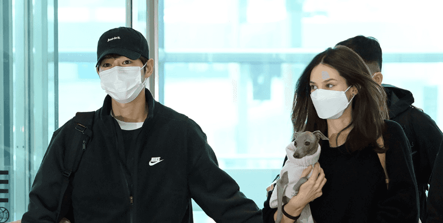 Song Joong-Ki, wife seen for the first time since marriage, pregnancy announcement