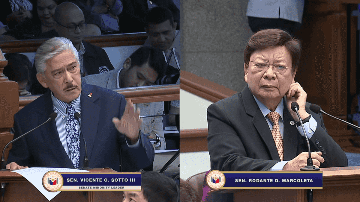 Sotto blocks Marcoleta’s motion to dismiss the impeachment case of VP Sara Duterte