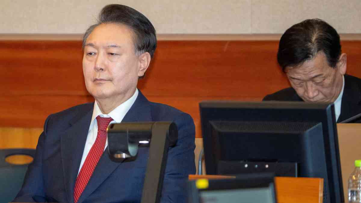South Korea court cancels President Yoon's arrest warrant, Yonhap says