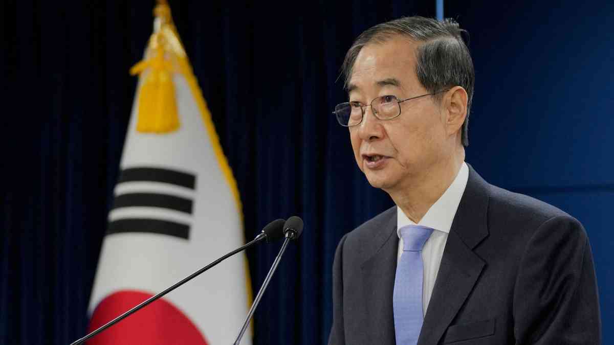 South Korean court reinstates impeached PM Han Duck-soo as acting president