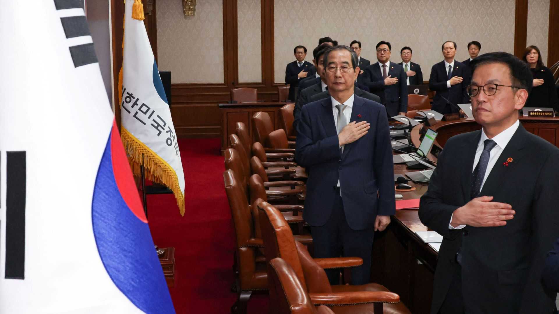 South Korea's acting president moves to reassure allies, calm markets after impeachment