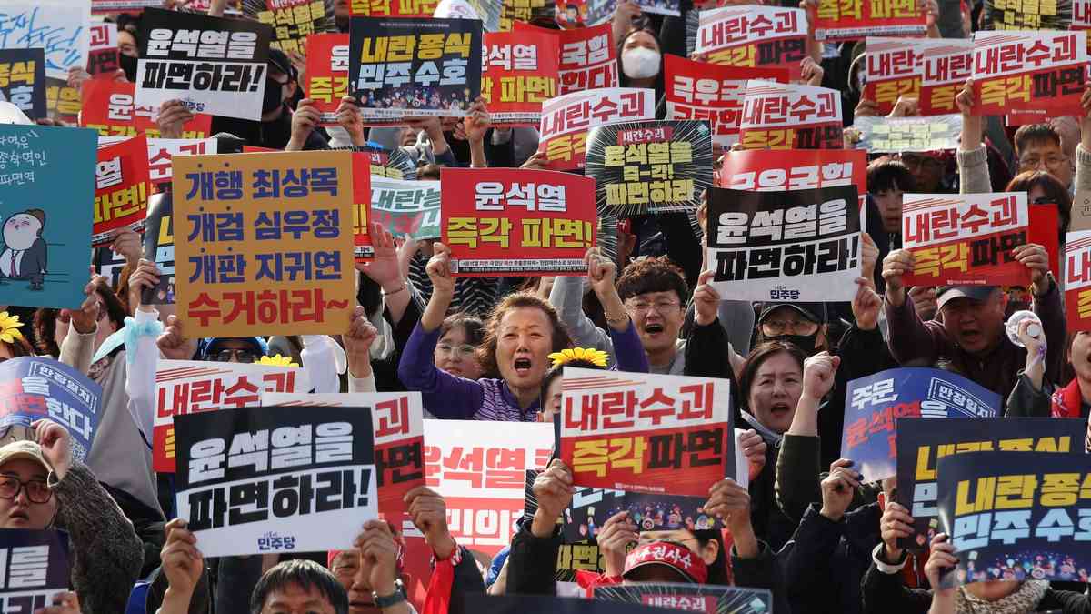 South Korea's opposition says delay of Yoon impeachment ruling is irresponsible