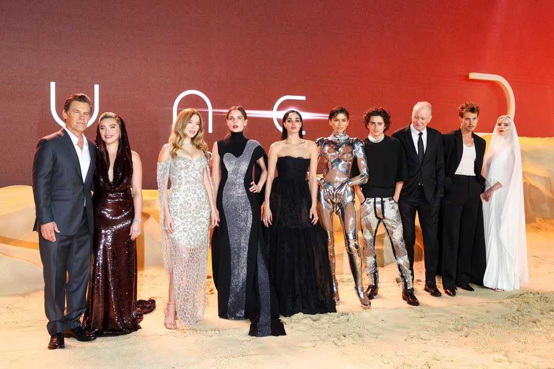 Star-studded 'Dune: Part Two' rolls into London for world premiere