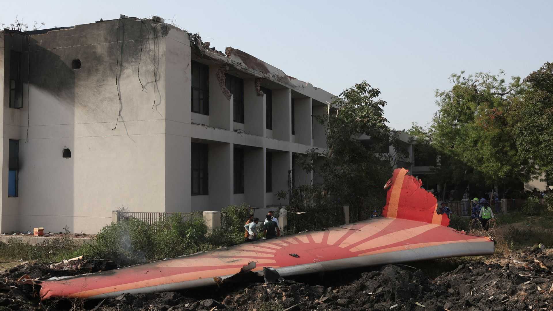 Survivor of Air India crash jumped out of emergency exit, police say