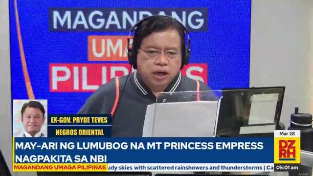 Neg Occ Gov Teves to waive rights under Bank Secrecy Law