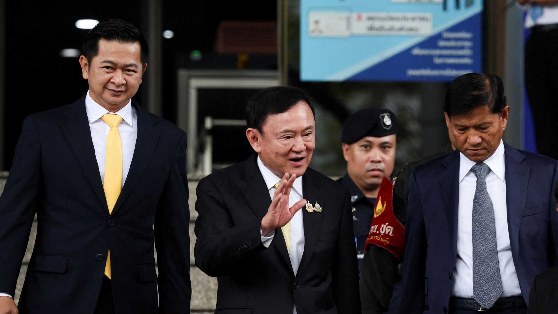 Thai ex-PM Thaksin Shinawatra says his royal insult case has been dismissed