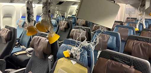 Thai hospital says 43 people from Singapore Airlines flight still under treatment