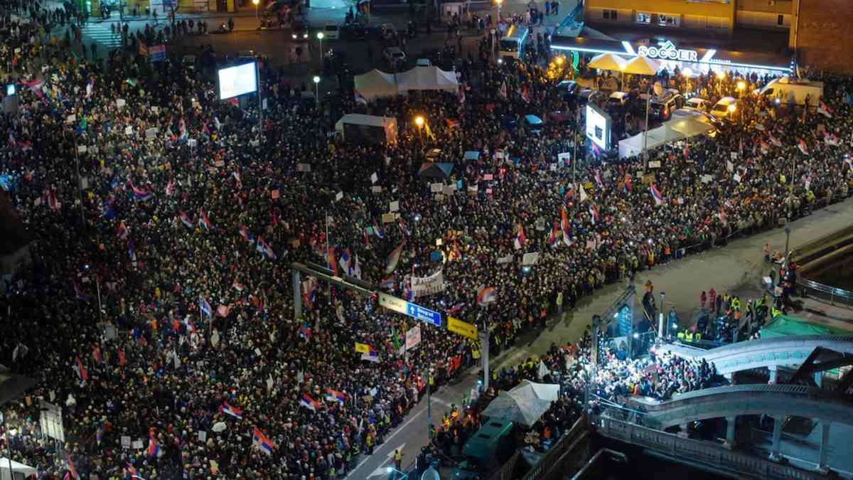 Thousands rally in Serbia as anger over corruption swells