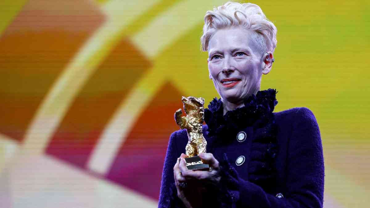 Tilda Swinton rails against the inhumane on Berlinale's opening night