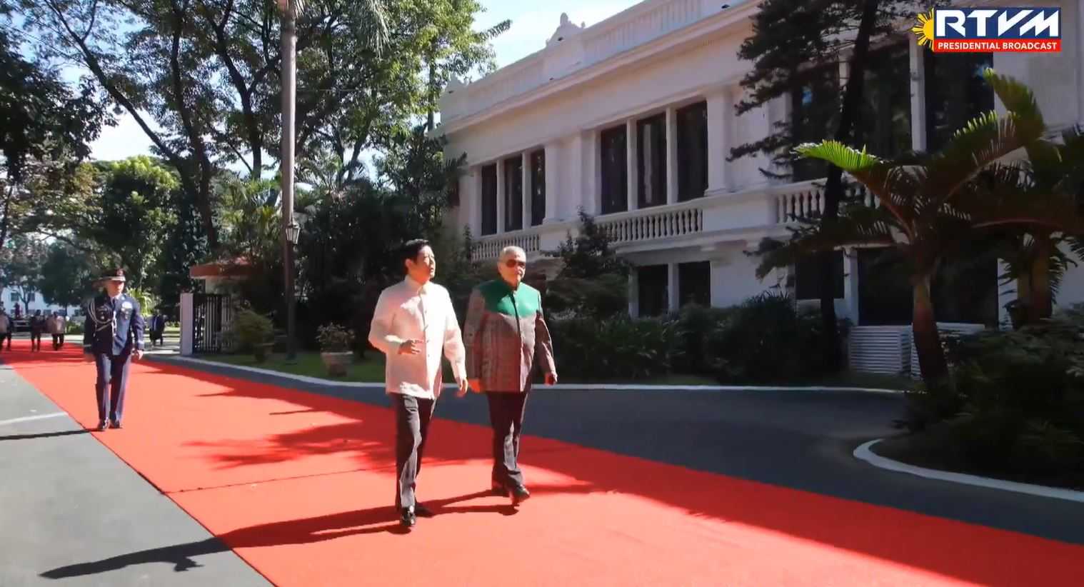 Timor-Leste Pres. Ramos-Horta meets PBBM in Malacañang