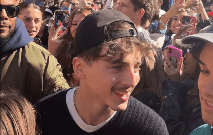 Timothée Chalamet crashes own lookalike contest
