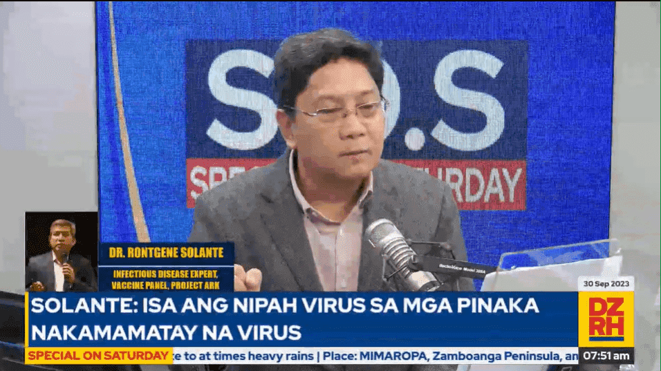 Tone down panic over Nipah virus amid rise of flu-like illnesses – health expert