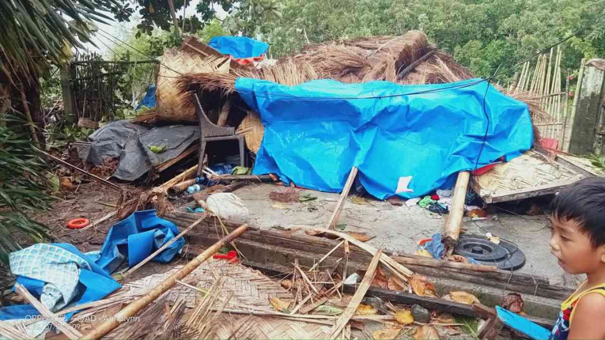 Tornado strikes three barangays in Cabangan, Zambales