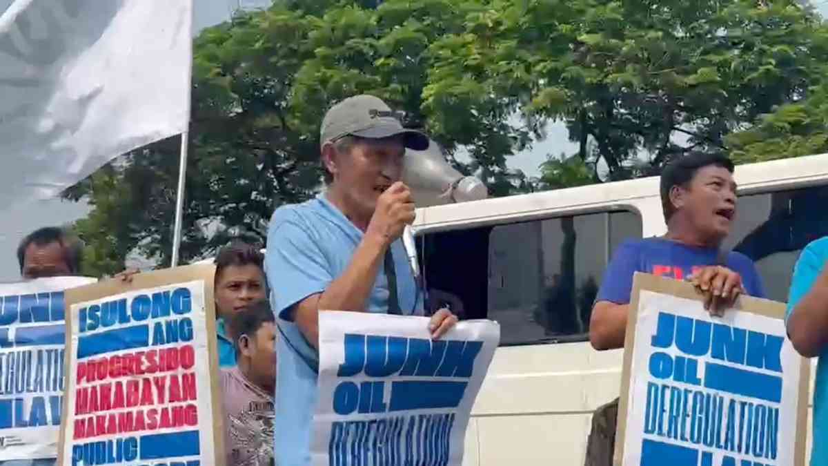 Transport group calls to junk Oil Deregulation Law, excise tax on fuel