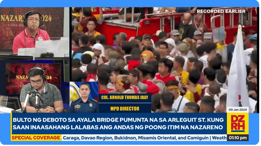 One million devotees of Traslacion 2024 similar to pre-pandemic levels — MPD