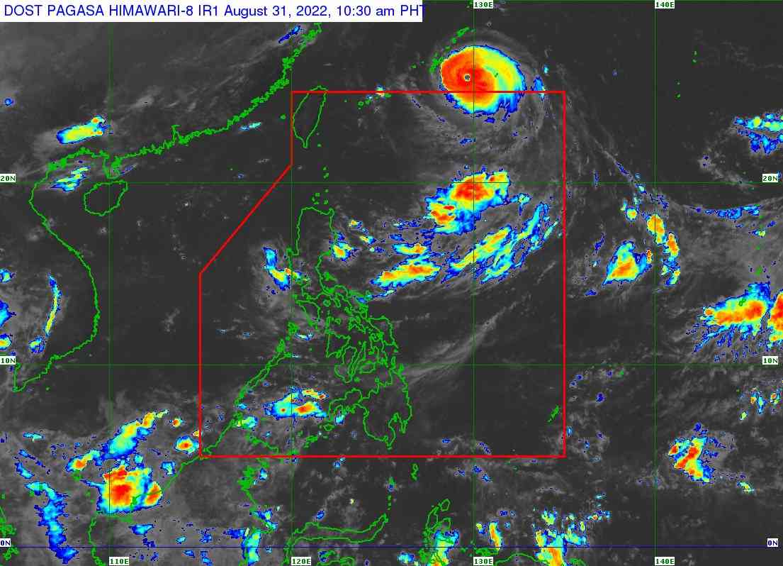 Super typhoon Hinnamor to enter PAR Wednesday night