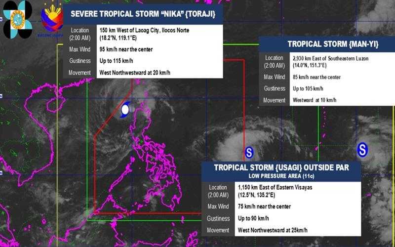 Tropical Storm enters PAR, named "Ofel"