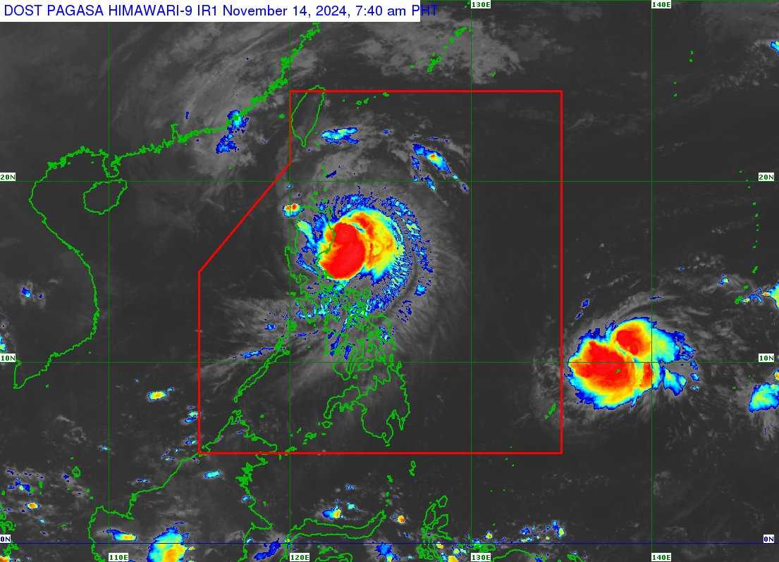 Tropical storm 'Pepito' forecast to enter PAR on Thursday