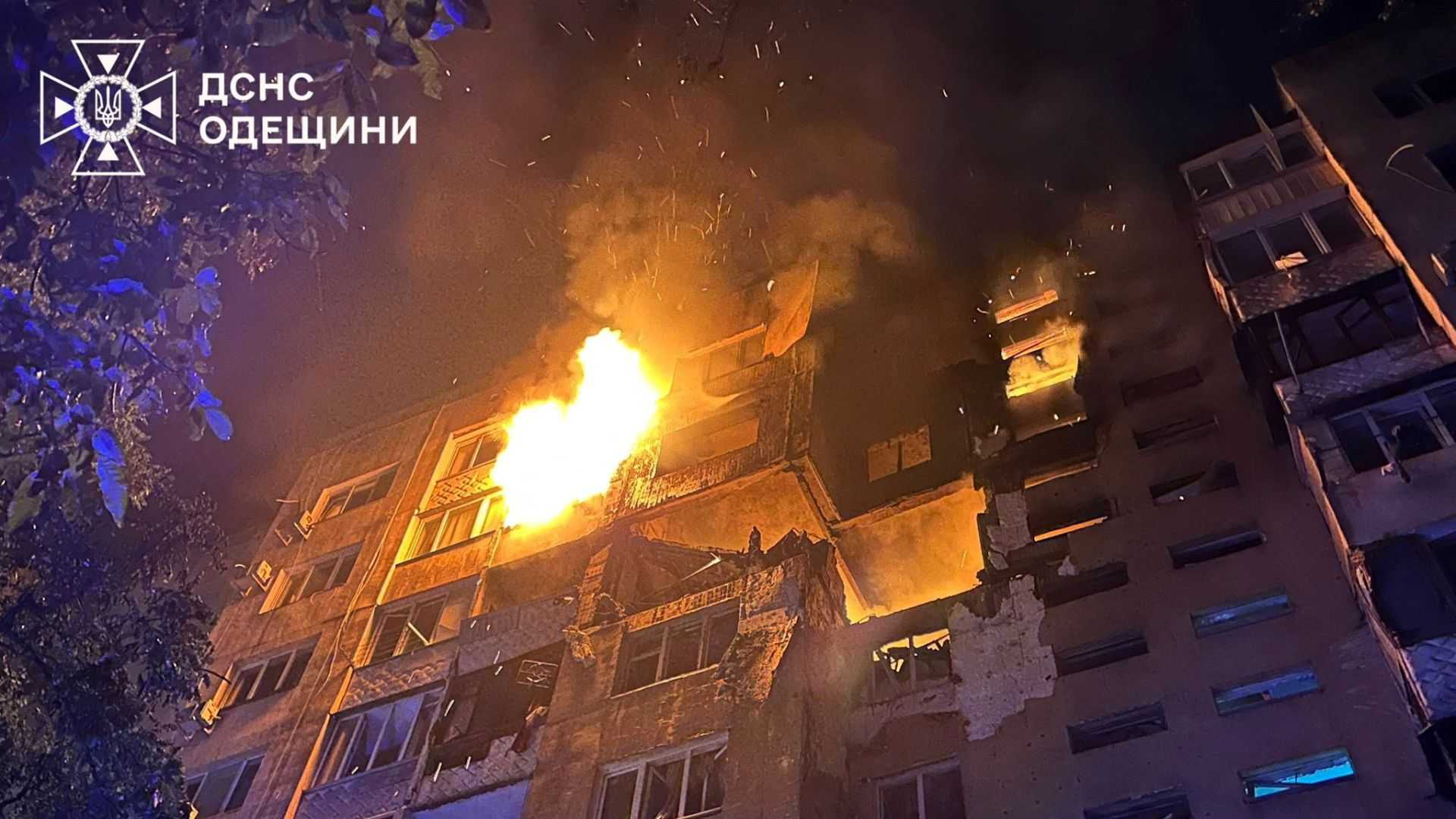 Two children among five injured in Russia's air attack on Odesa, Ukraine says