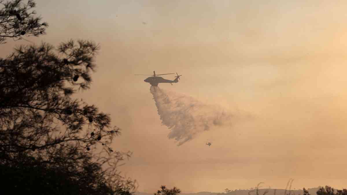 Two dead, homes burn in massive wildfire in Cyprus