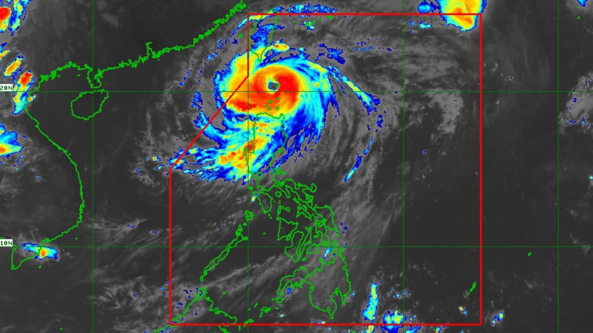 'Julian' maintains strength, TCWS No. 4 in effect over Batanes, portion of Babuyan Islands